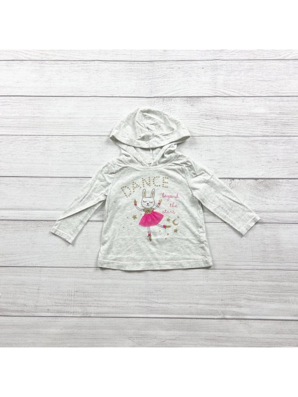 Carter’s Baby Girls Dance Beyond The Stars Hoodie Long Sleeve Shirt 9-12 Months